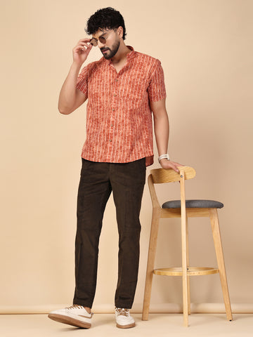 Regular fit (5018K) -Green Corduroy Trouser