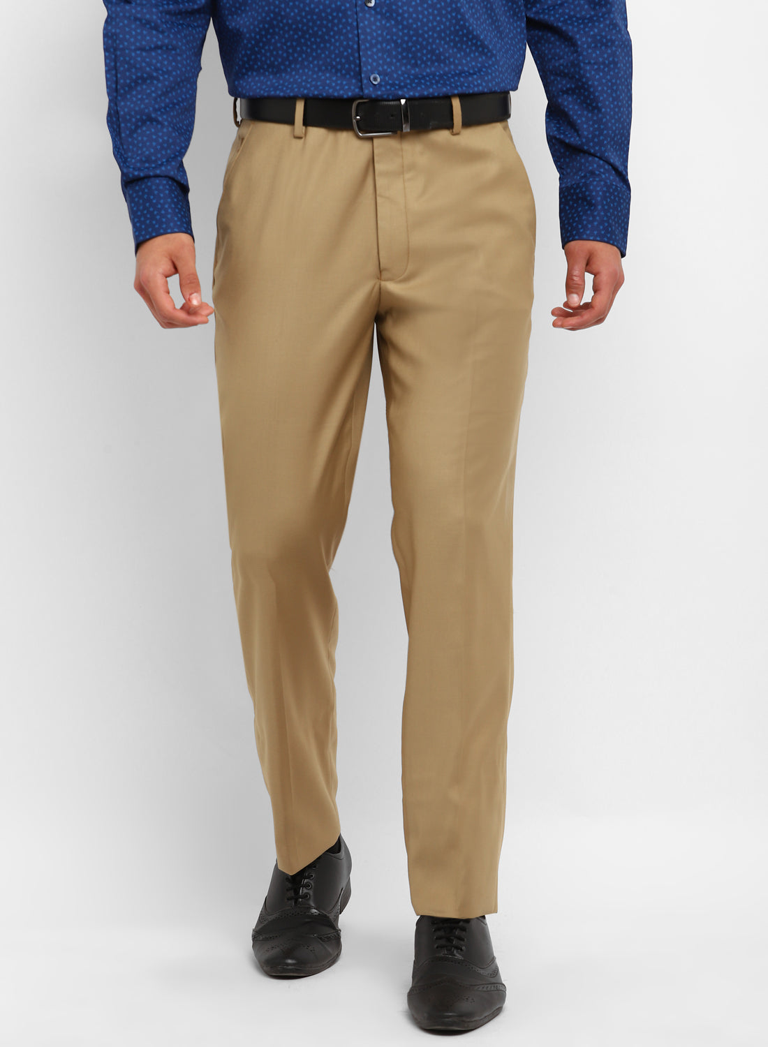 Regular fit (5018H) Dark Khaki Smart Trouser