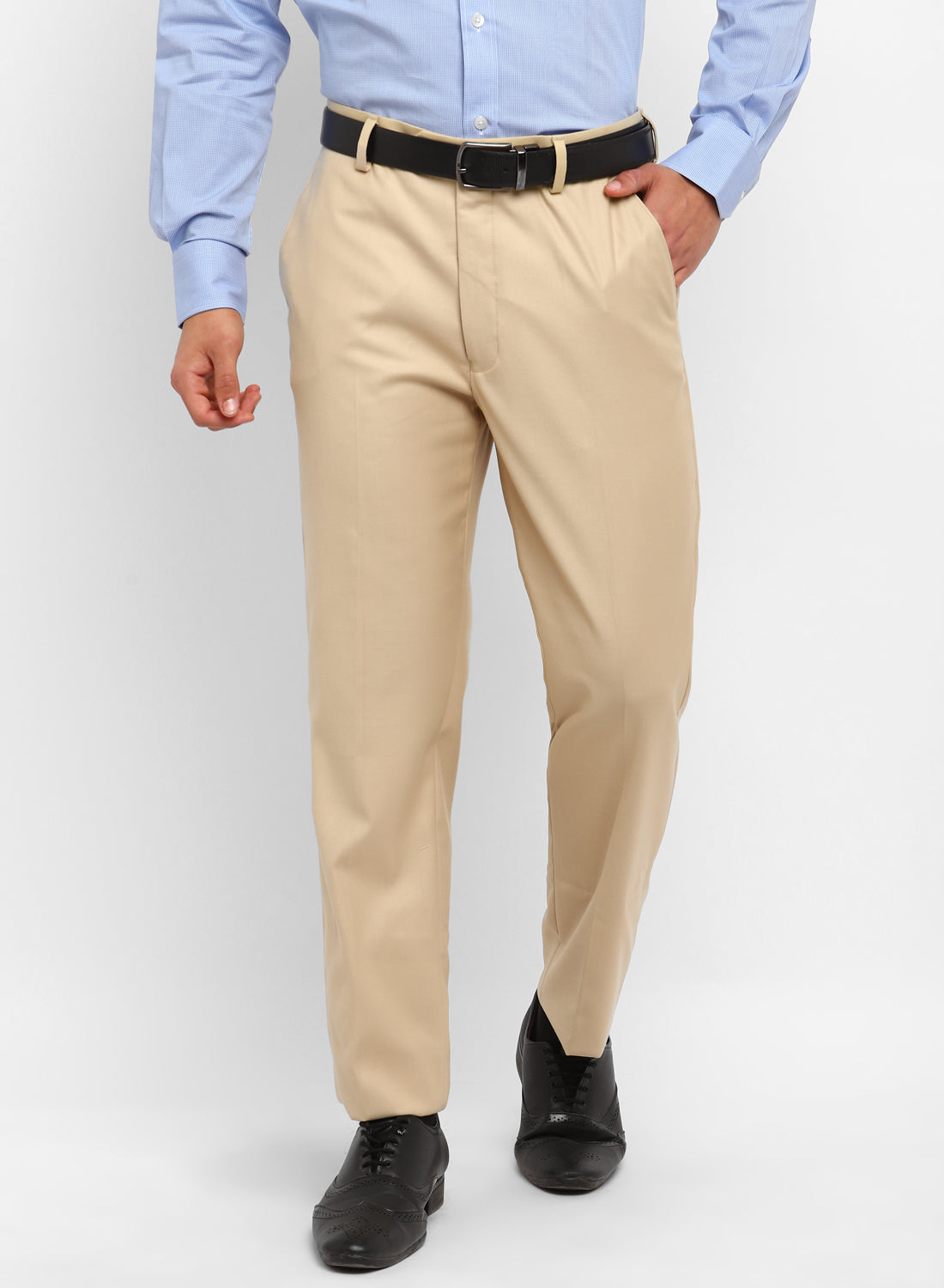 Regular fit (5018H) Khaki Smart Trouser