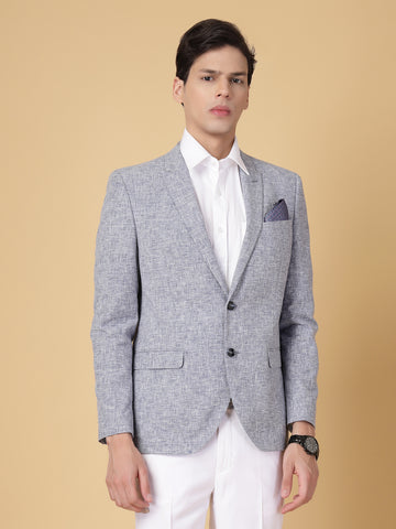 Light Blue Uncrushable Structured Jacket