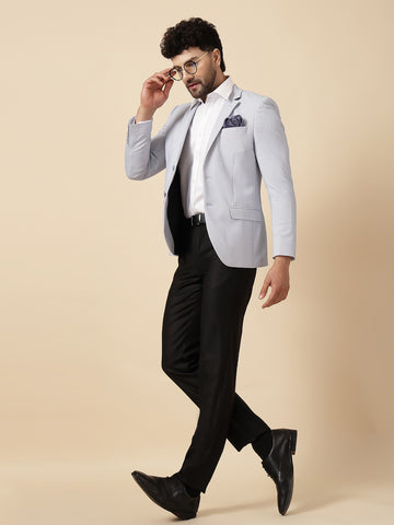 Light Blue Uncrushable Structured Jacket
