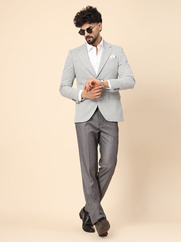 Grey Uncrushable Smart Jacket