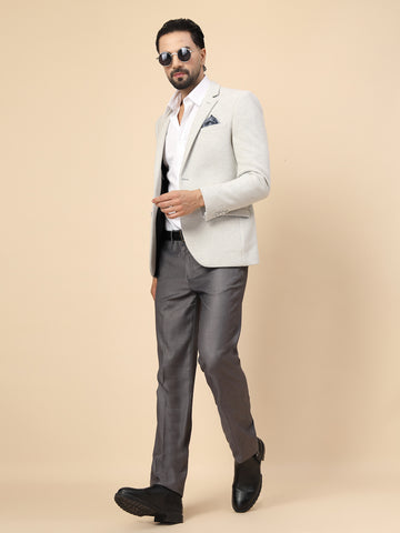 Silver Uncrushable Smart Jacket