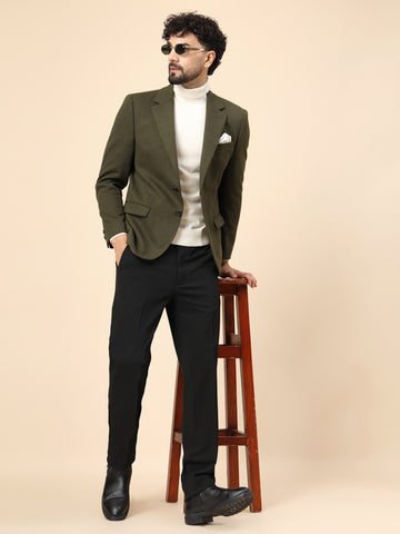 Olive Uncrushable Smart Jacket