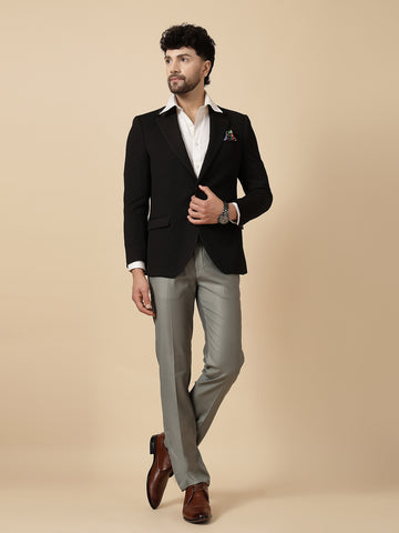 Black Uncrushable Structured Jacket