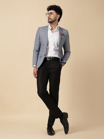 Blue Uncrushable Check Jacket
