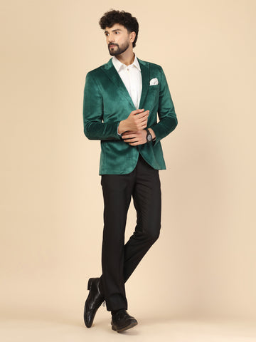 Green Velvet Designer Jacket