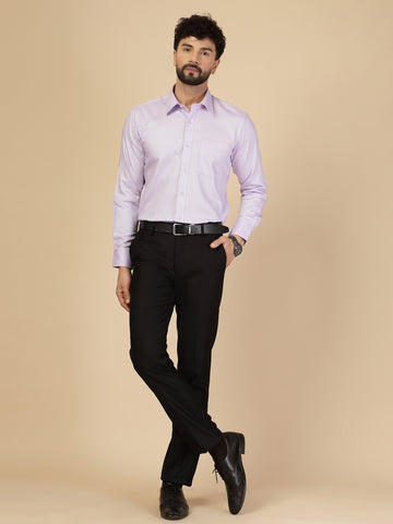 Mauve 100% Cotton Structured Shirt