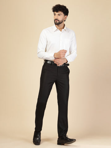 Cream 100% Cotton Structured Shirt