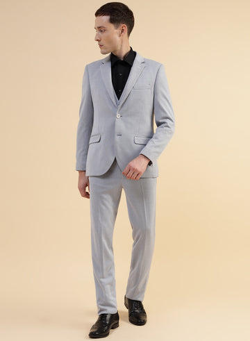 Light Blue Uncrushable 3pcs Suit