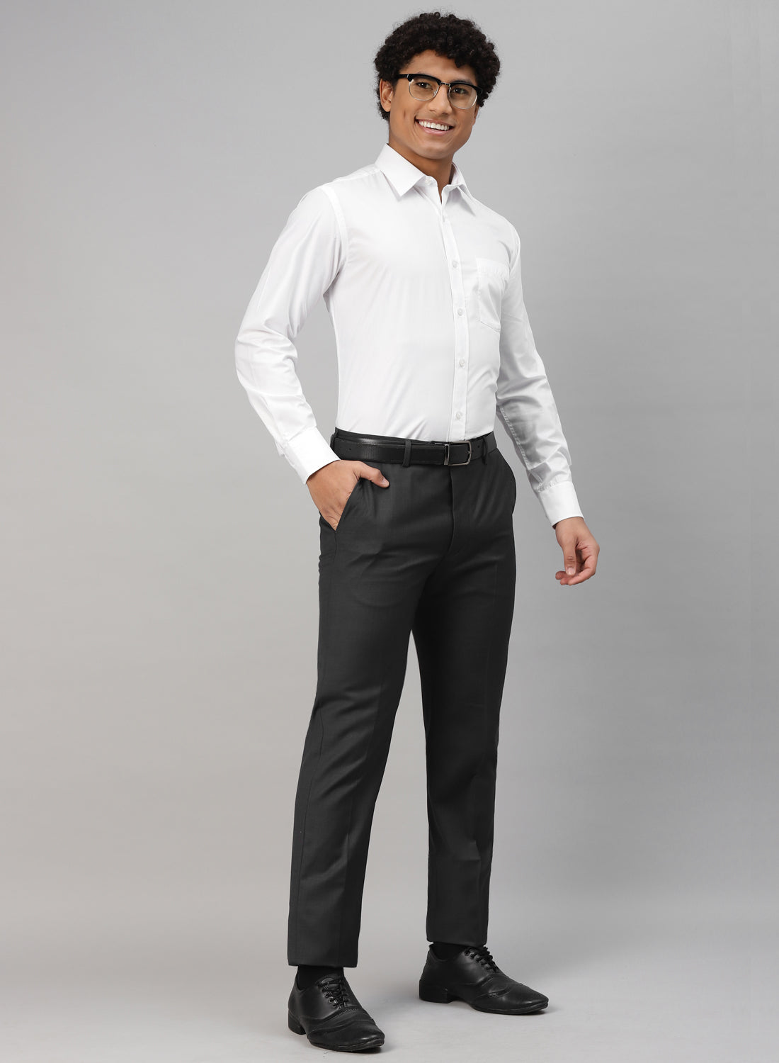 Charcoal Formal Trouser