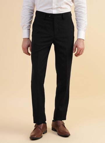 Black Gold Polywool Trouser