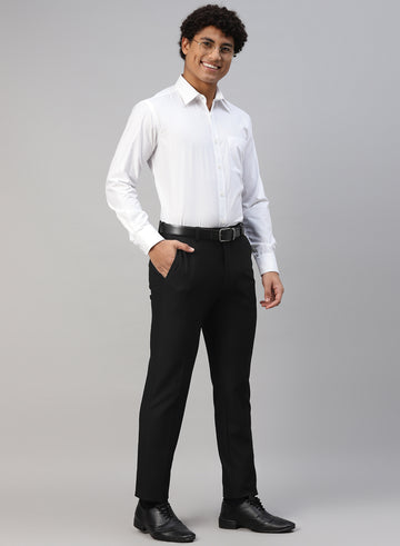 Black Knit Uncrushable Fashion Trouser