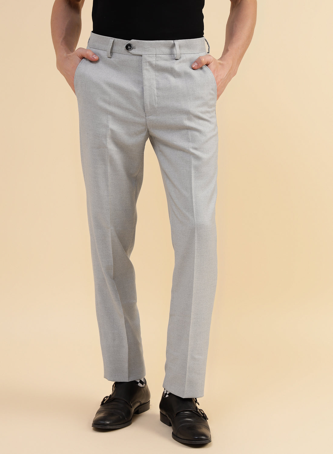 Light Grey Smart Trouser