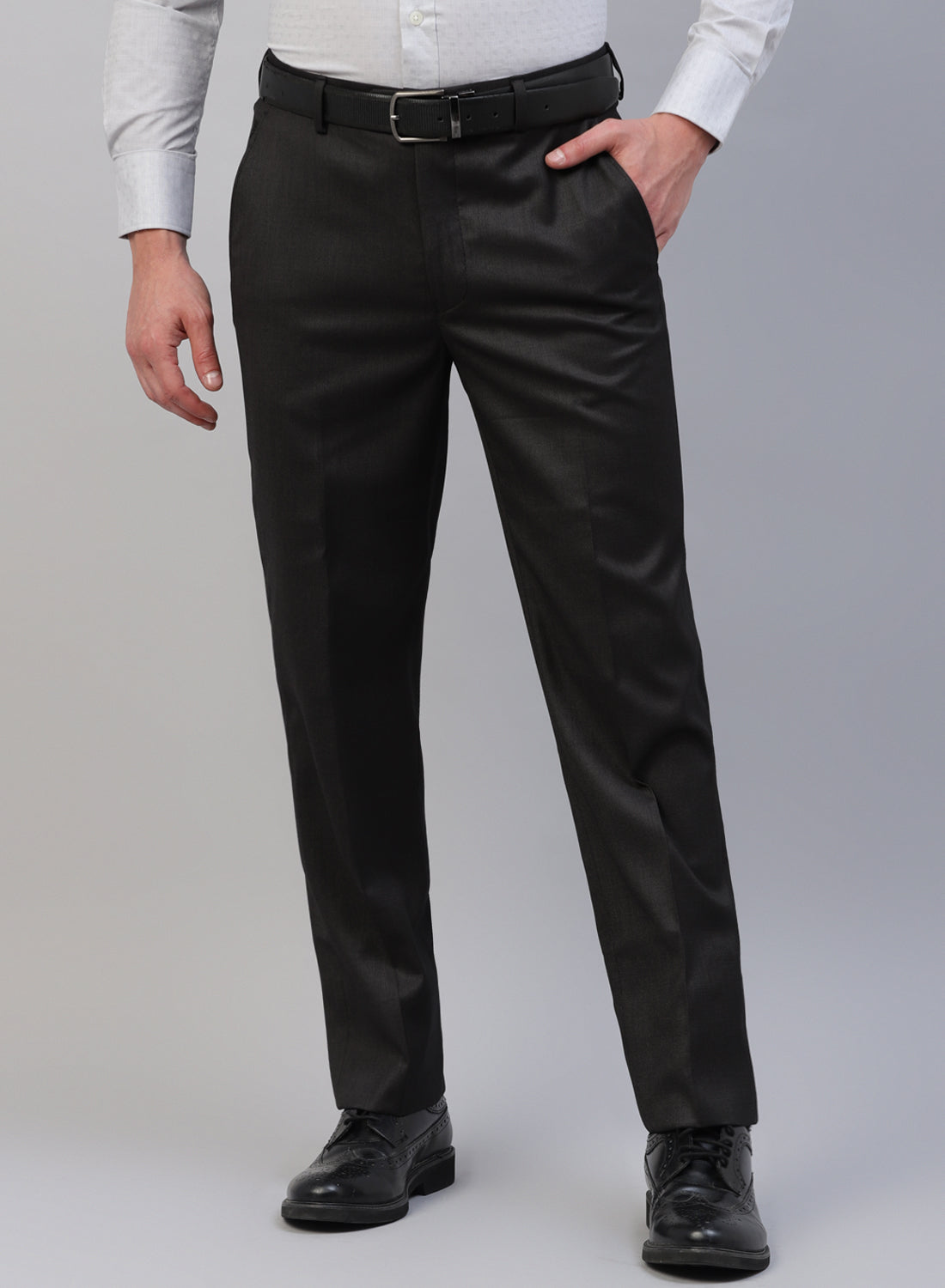 Dark Brown Smart Trouser
