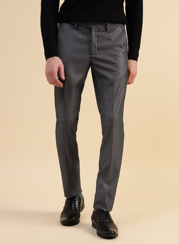 Grey Smart Trouser