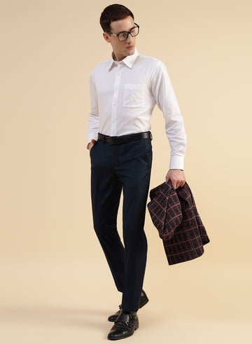 Blue Smart Trouser