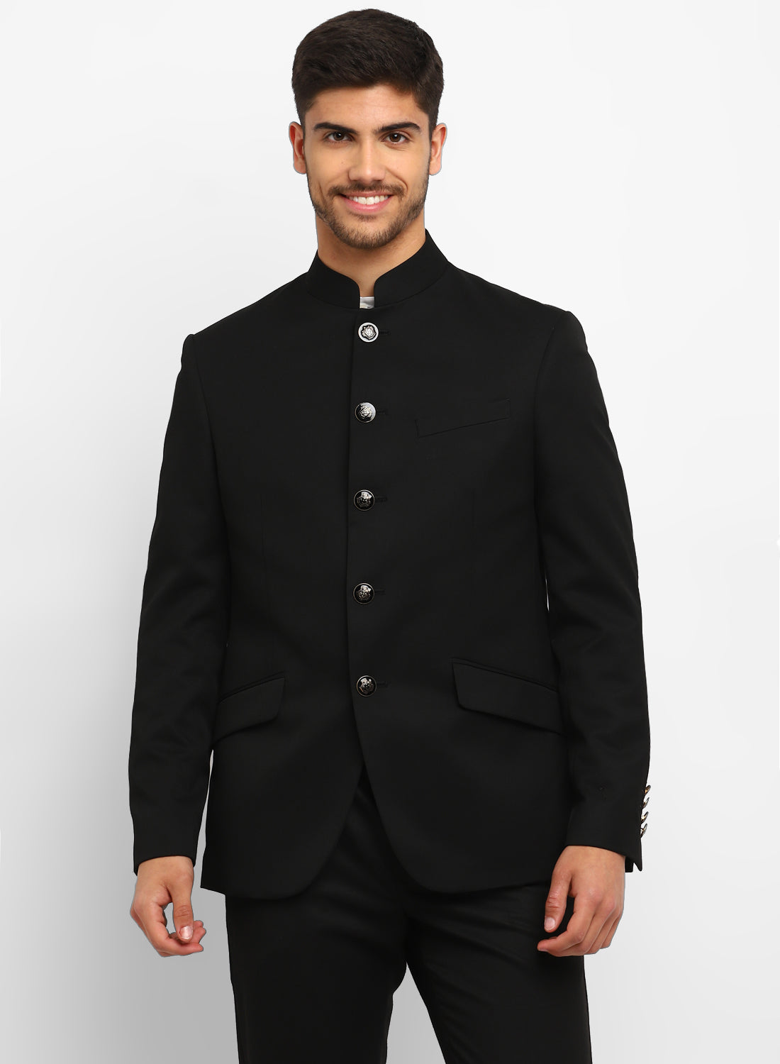 Black Classic Bandhgala Jacket