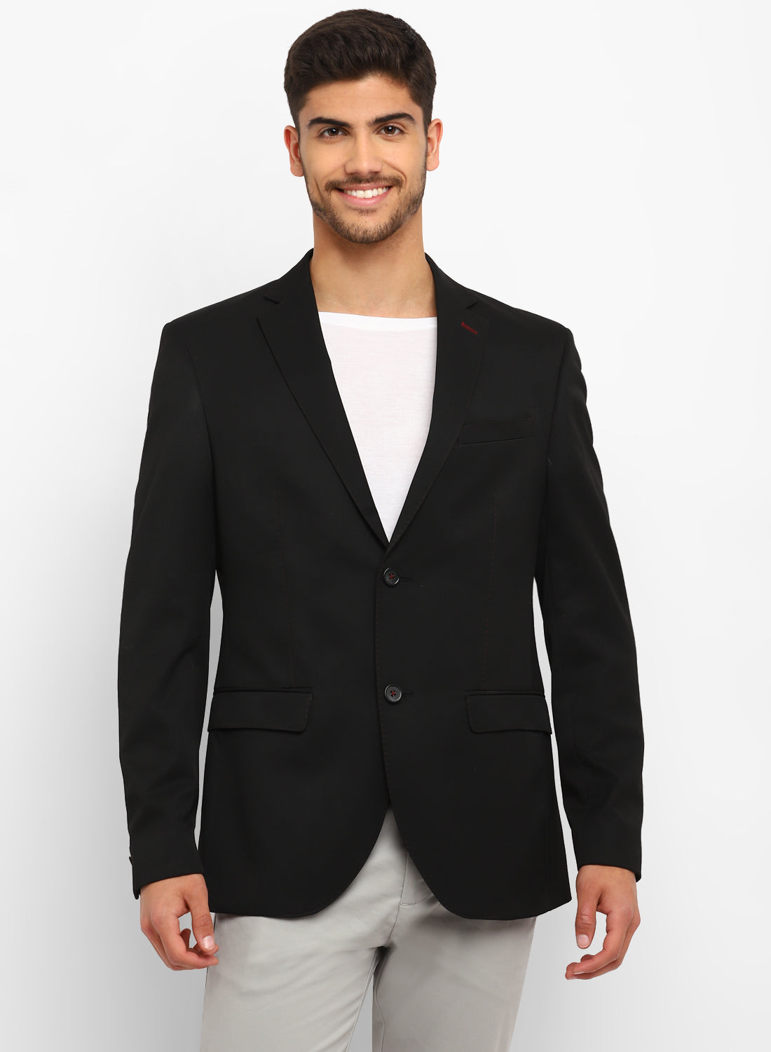 Black Notch collar Jacket