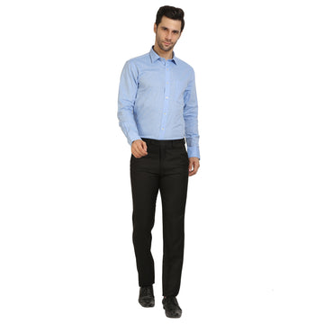 Sky Blue Cotton Formal Shirt