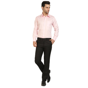 Pink Cotton Formal Shirt