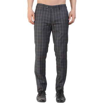 Grey Check Trouser
