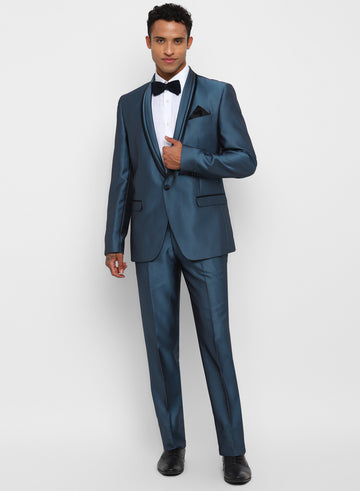 Blue Tuxedo 2pcs suit